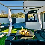 Complex White Guest house
