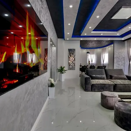 Complex White Guest house