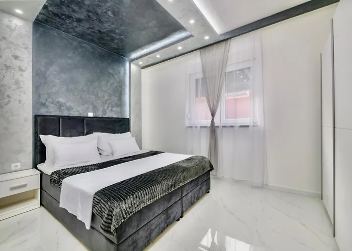 Complex White Guest house