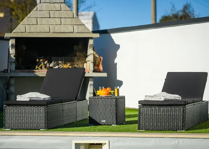 Complex White Guest house